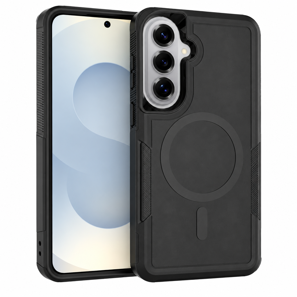 Magnetic All-Inclusive Phone Case for Samsung Galaxy S24 Ultra, 2-in-1 Hybrid TPU Shockproof Armor Cover